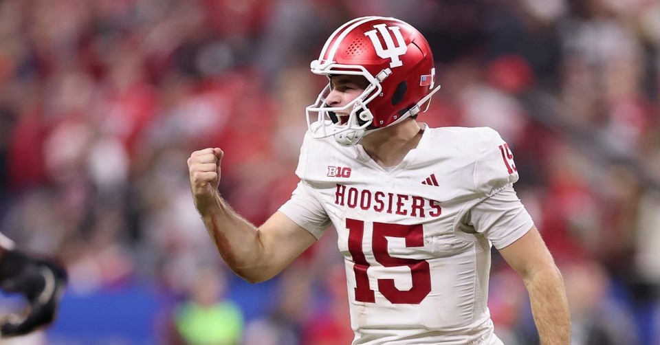 Indiana QB Fernando Mendoza Gives the ‘Glory to God’ after Historic Hoosiers Win