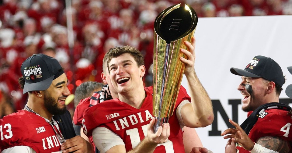 ‘Glory to God’: Indiana’s Fernando Mendoza Leads Hoosiers to Historic Championship