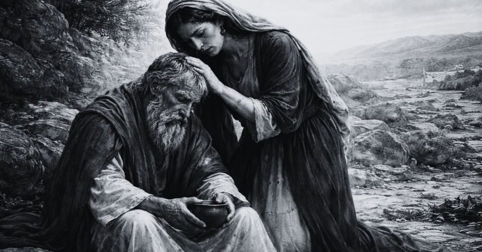 Why Was Job's Wife Left Alive?