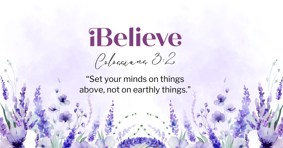Your Daily Verse - Colossians 3:2