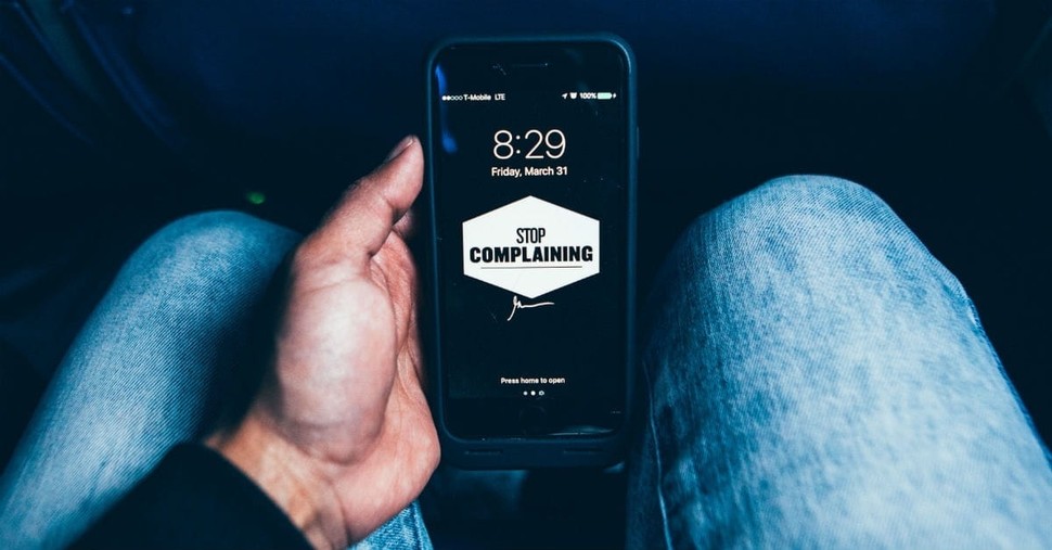 Complaining Doesn't Serve You Well