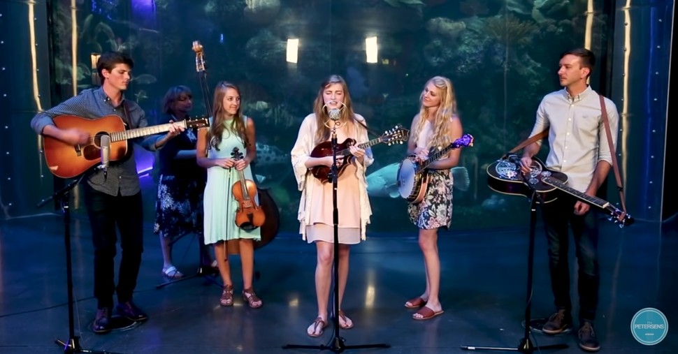'Wade In The Water' Bluegrass Performance From The Petersens