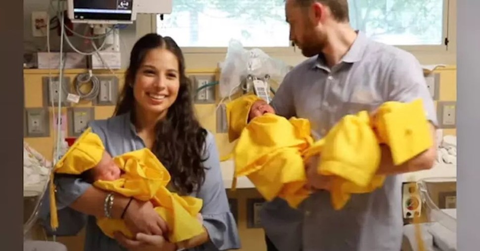 Texas Mom Doesn't Remember Delivering Triplets after Rare Complication after Birth
