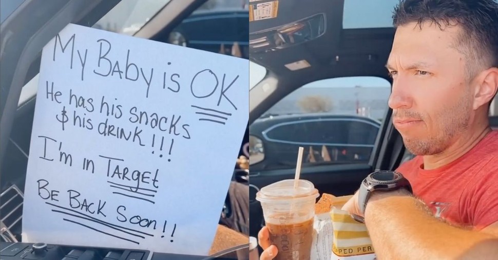 Mom Leaves Note Promising Her 'Baby' Will Be Ok in the Car while She Shops at Target