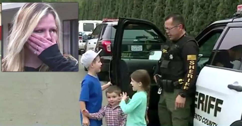 2 Sacramento County Sheriffs Deputies Find Homeless Family Living behind Walmart