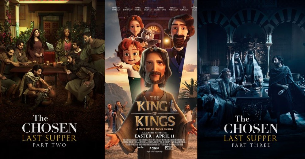 Jesus Movies Dominate as 3 Bible-Based Films Hit Top 10 at Box Office