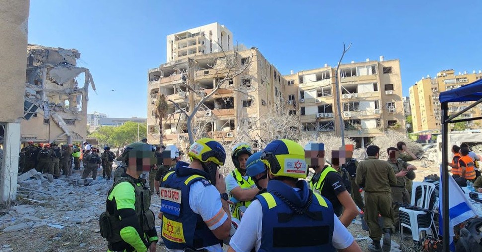 Senior Paramedic Shares Firsthand Account from Missile Strike in Beersheba