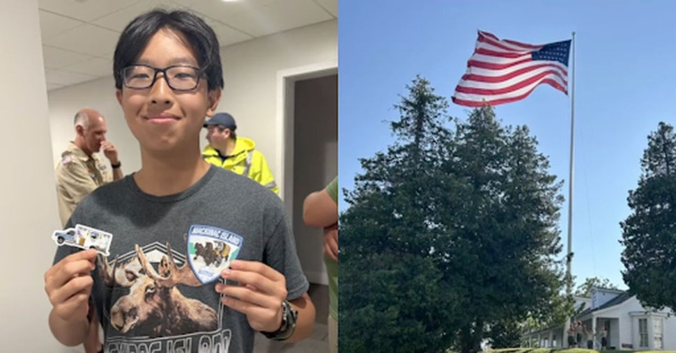 A Boy Scout Helps Save a Tourist's Life, Despite Struggling with Asthma Himself
