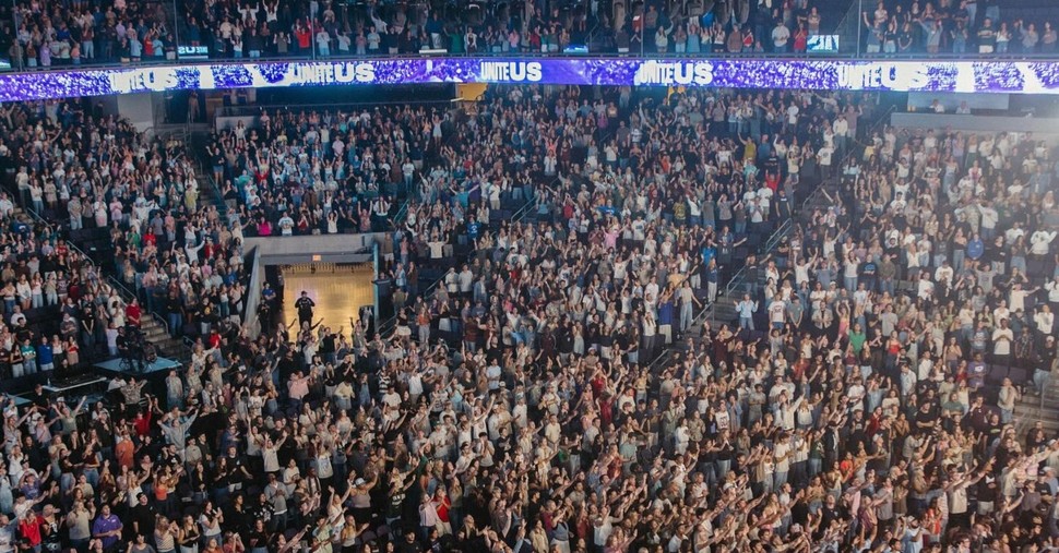 ‘Revival Is Here’: 7,000 Students Pack Grand Canyon University Arena to Worship Jesus