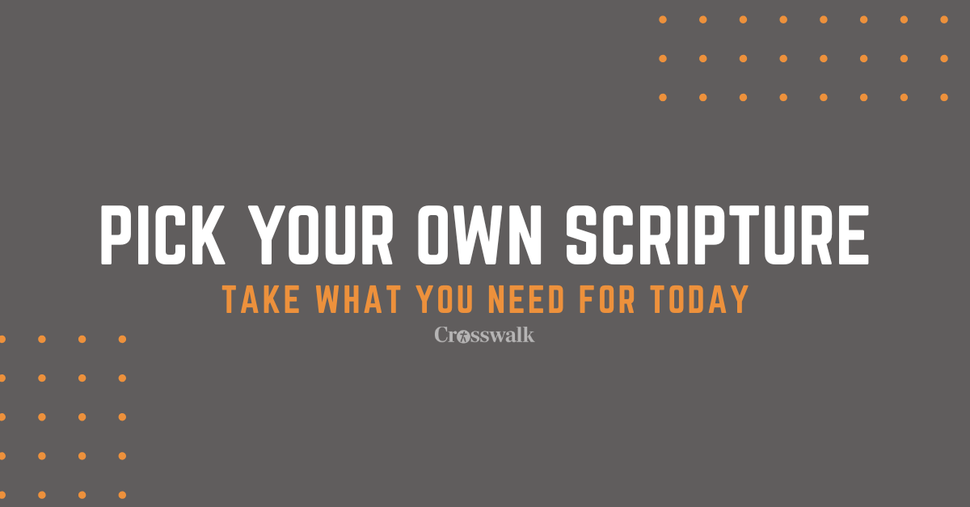 Take What You Need: Scripture for Men