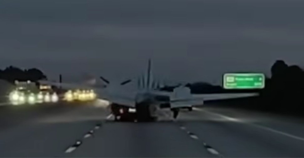 Florida Couple Says ‘God Was in Control’ After Plane Lands on Road and Everyone Survives