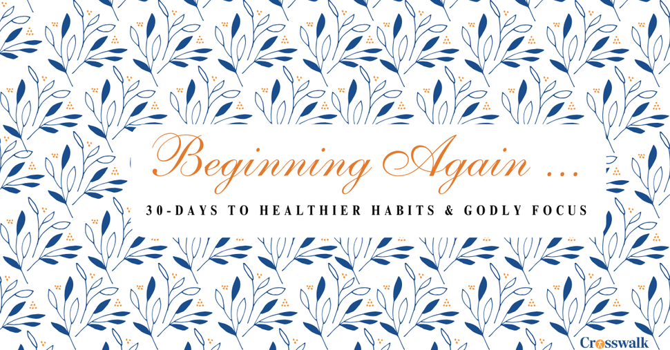 2026 Planner: 30 Days to Healthier Habits and Godly Focus