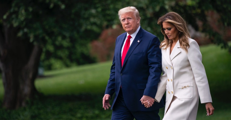 Trump and Melania on Memorial Day, Trump offers gratitude to fallen soldiers