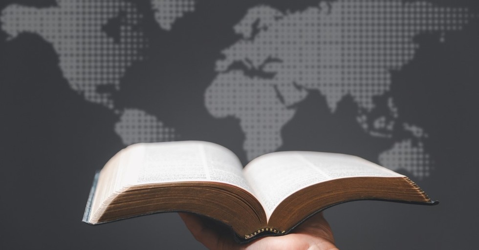 bible with global background, impact of technology on christian living and worship